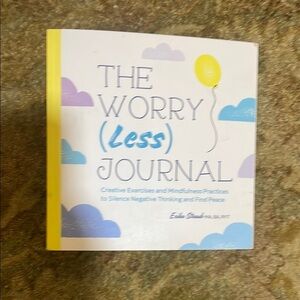 The Worry Less Journal by Erika Straub MA, BA, RYT